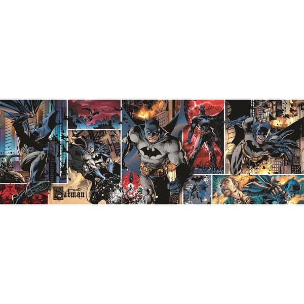 Batman 1000-bitars panorama pussel Compact Clementoni