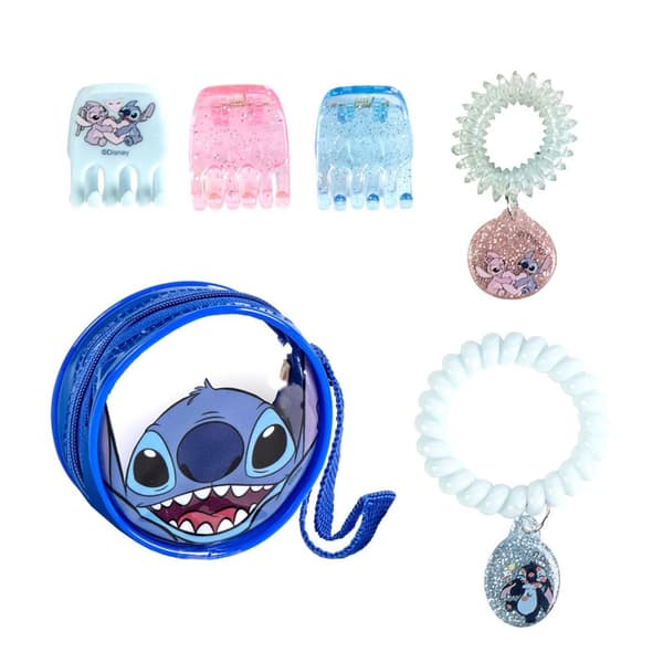 Disney Lilo and Stitch håraccessoarset med necessär