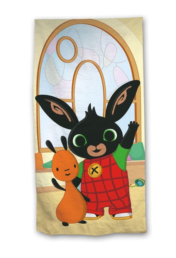 Bing Hoppity badhandduk, strandhandduk 70x140 cm