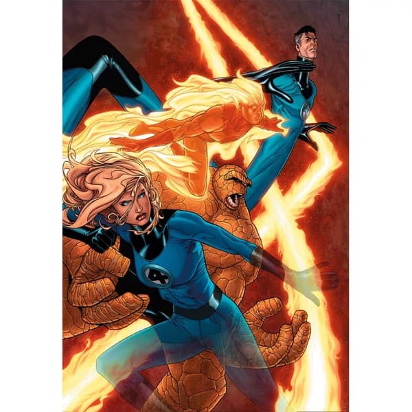 Fantastic Four Flame 500-bitars kompakt pussel Clementoni