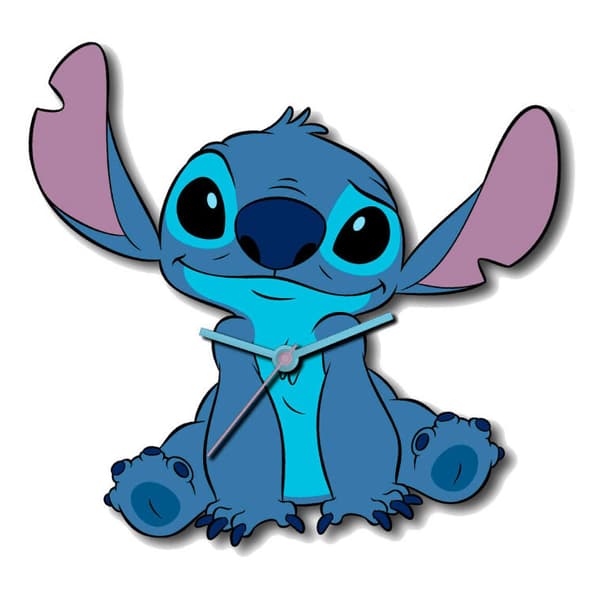 Disney Lilo and Stitch XL väggklocka 50 cm