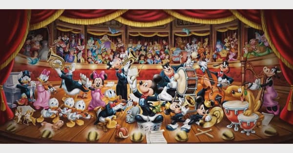 Disney Orchestra pussel med 13 200 bitar från Clementoni