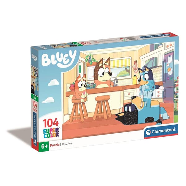 Bluey Kitchen 104 bitars pussel Clementoni