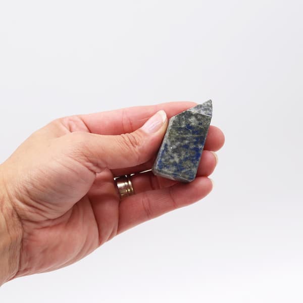 Ädelstensspetsar i Bulk (0.5KG) - Afghansk Lapis (ca 8 stycken)