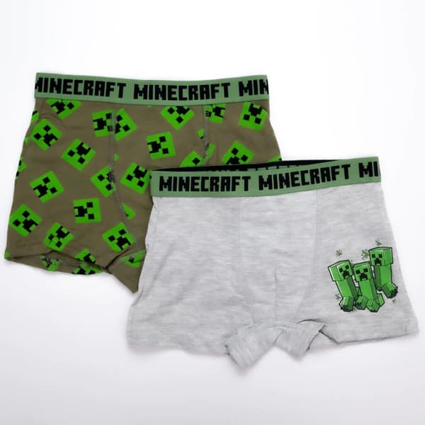 Minecraft barnboxershorts 2-pack 15 9 år