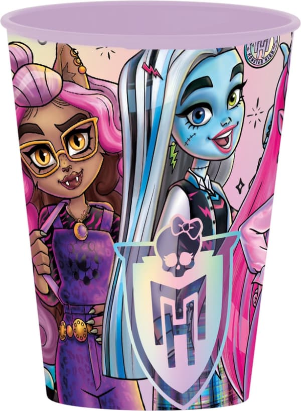 Monster High plastmugg, 260 ml