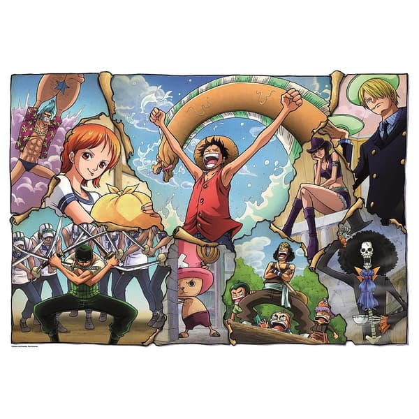 One Piece Ripped 500 bitars pussel Clementoni
