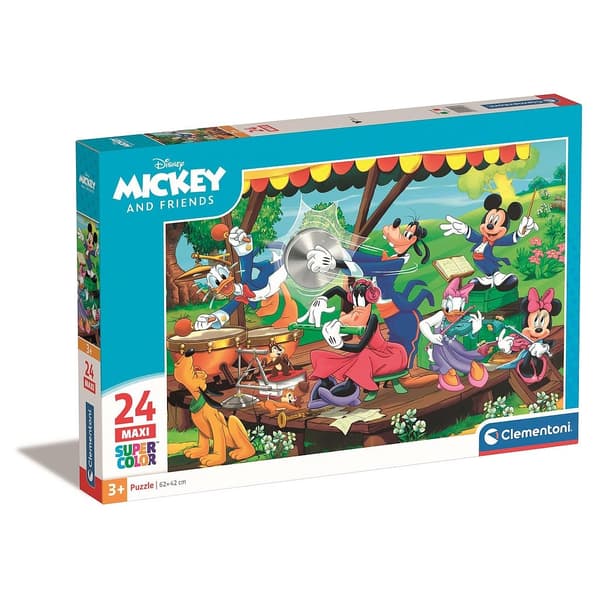 Disney Mickey Orchestra 24-bitars maxi pussel Clementoni