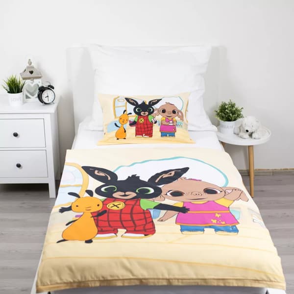 Bing Playroom påslakanset / bäddset 100×135 cm, 40×60 cm