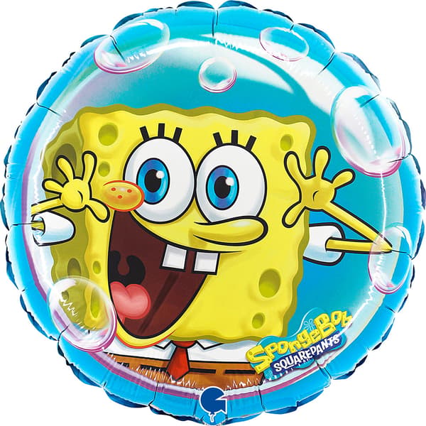 SpongeBob Bubbles folieballong 46 cm
