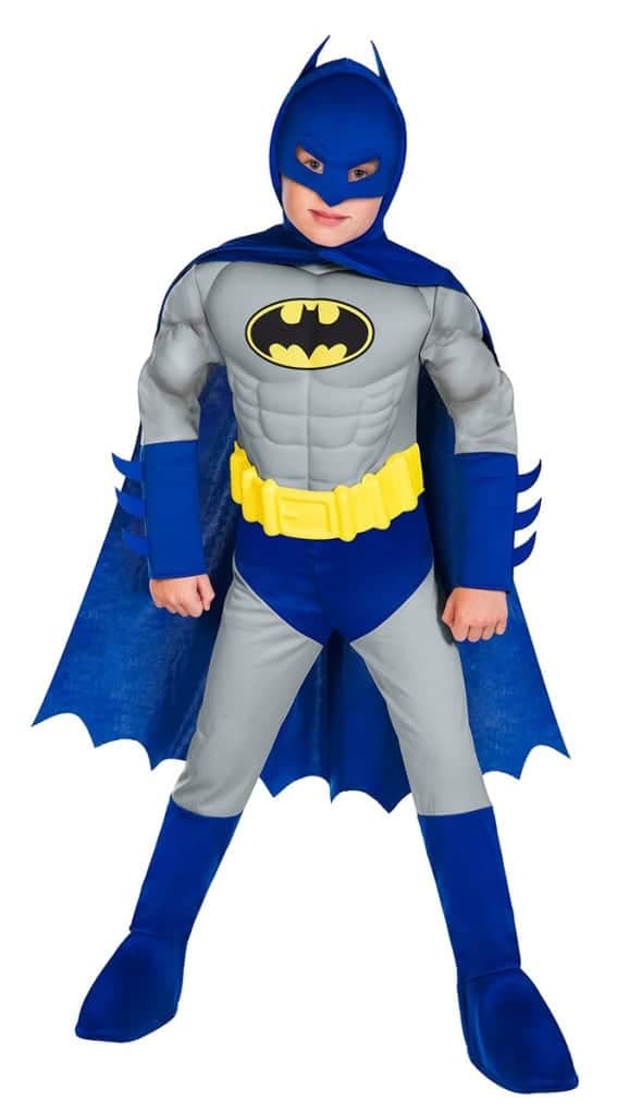 Batman Muscle-dräkt 4-6 år
