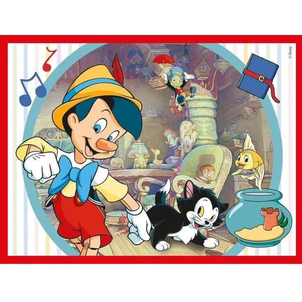 Disney Classics 12-delars Kubpussel Clementoni