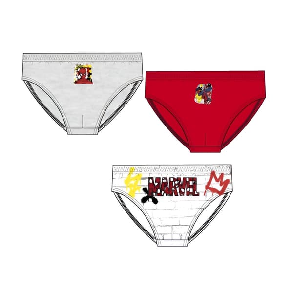 Spiderman barnunderkläder, 3-pack trosor 5/6 år
