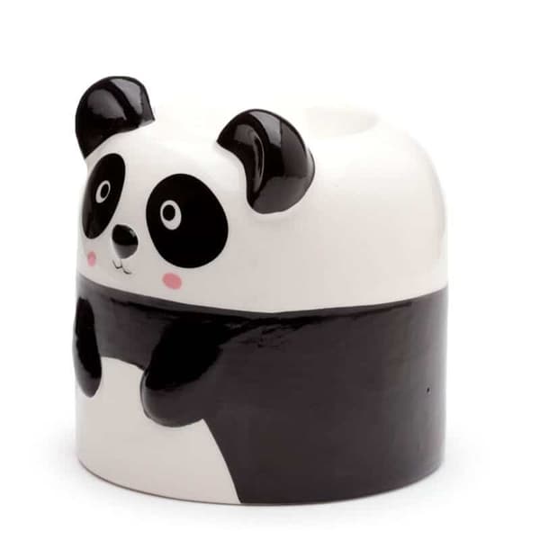 Aromalampa Panda i keramik