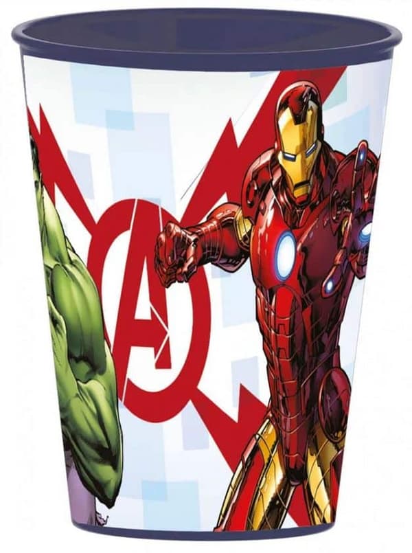 Mugg Avengers 260 ml vit/röd