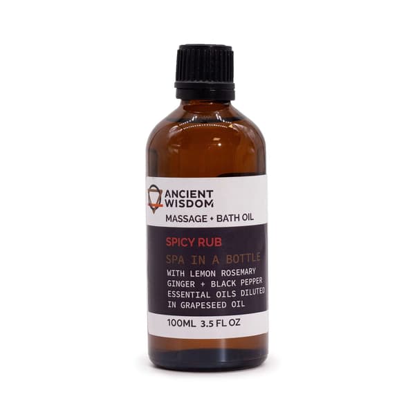 Kryddig Massageolja - 100ml