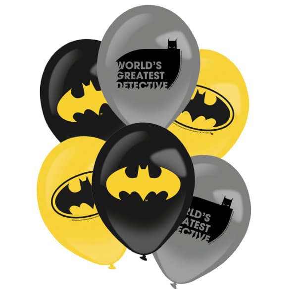Batman ballonger, 6 st 27,5 cm