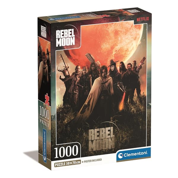 Rebel Moon Warriors 1000-bitars kompakt pussel Clementoni