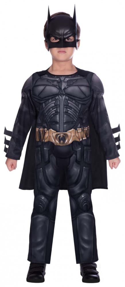 Batman Dark Knight-dräkt 3-4 år