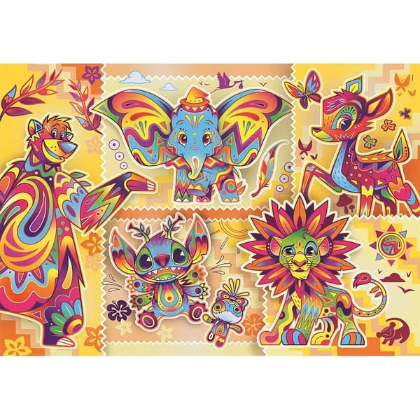 Disney Classics Boho Style 1000-bitars kompakt pussel Clementoni