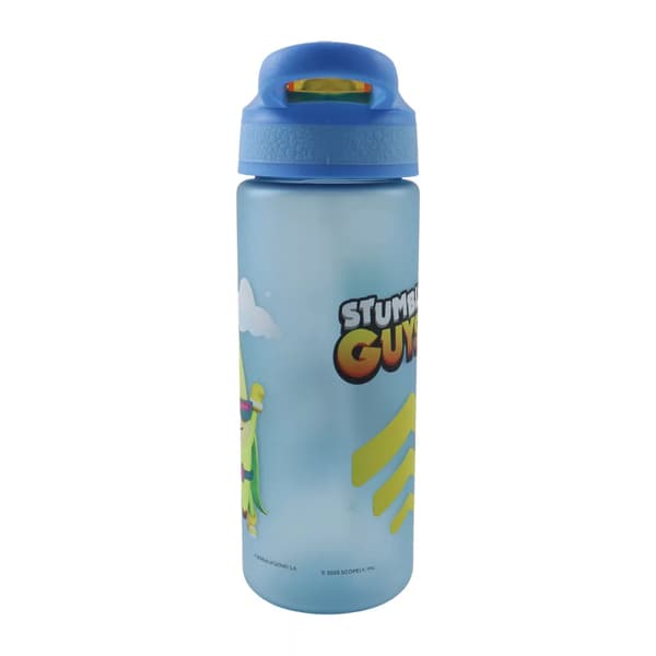 Stumble Guys vattenflaska med sugrör 600 ml