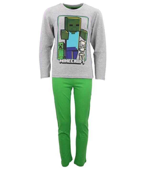 Minecraft barns långpyjamas 11 år