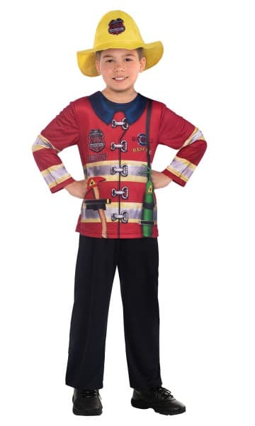 Brandmansdräkt 8-10 år