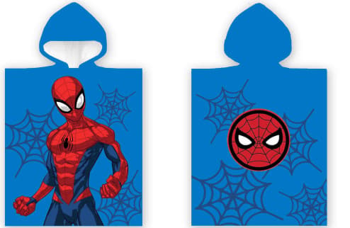 Spindelmannen Webcraft badhandduk poncho 50x100 cm