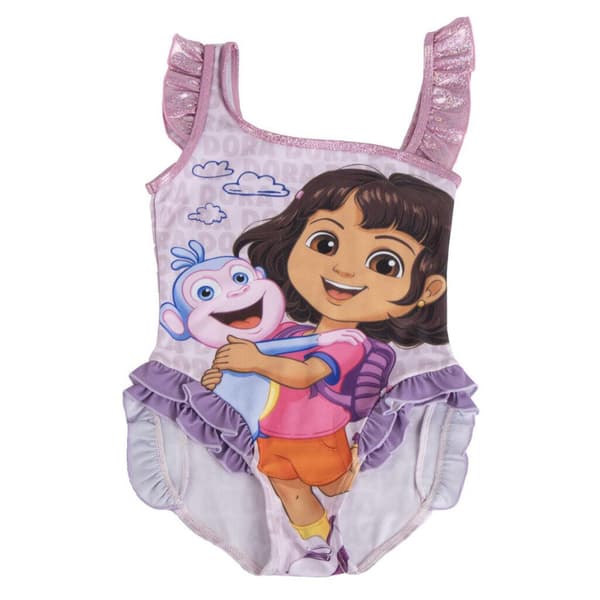 Dora badräkt barn – Lila 104 cm