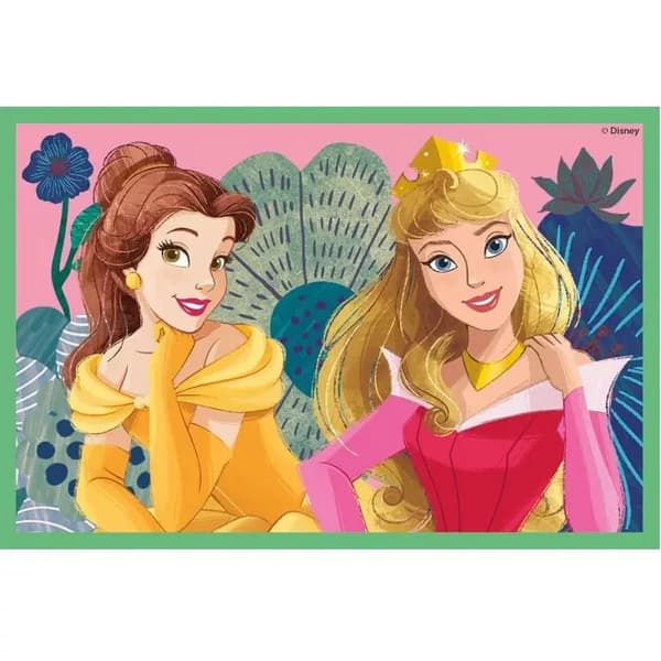 Disney Prinsessor Clementoni 6-delar Kubpussel