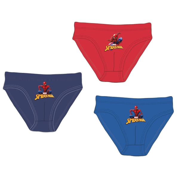Spindelmannen Squat barnunderkläder, 3-pack kalsonger 128 cm