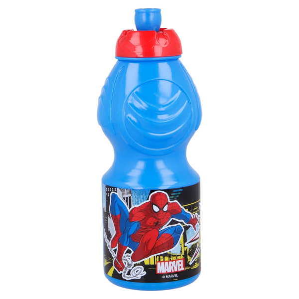 Spindelmannen Vattenflaska/Sportflaska för Barn 400ml Blå Blue