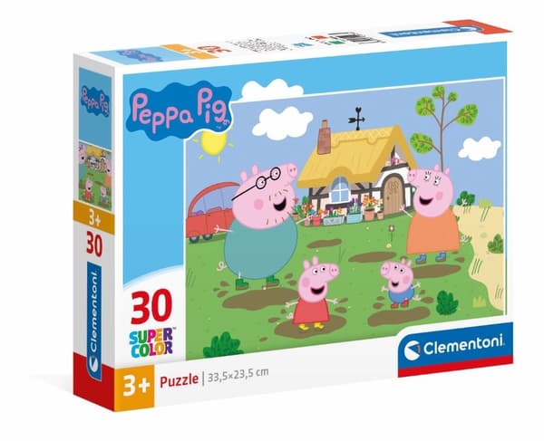 Greta gris 30-bitars Clementoni pussel