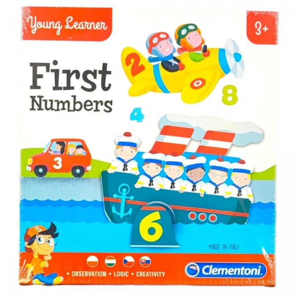 Colour Young&amp;Learner Clementoni First Numbers pedagogiskt spel