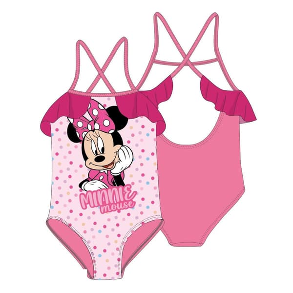 Disney Mimmi Pigg Dotty baddräkt för barn, storlek 5-6