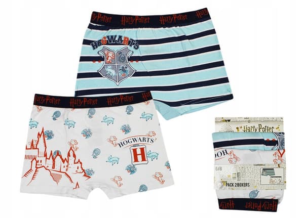 Harry Potter barnboxershorts 2-pack 10/12
