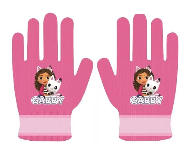 Gabbys Dockskåp Vantar Barnvantar – Gabbys Dockskåp Rosa