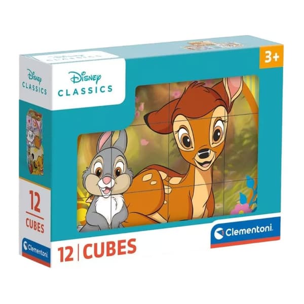 Disney Classics 12-delars Kubpussel Clementoni