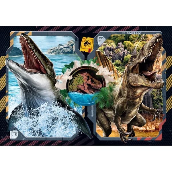 Jurassic World Danger Zone 2x60 bitars pussel Clementoni