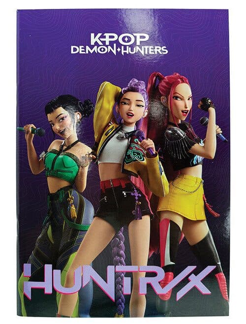 K-pop Demon Hunters Anteckningsbok B/5 linjerad 40 blad