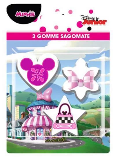 Disney Mimmi Pigg suddgummiset 3 delar