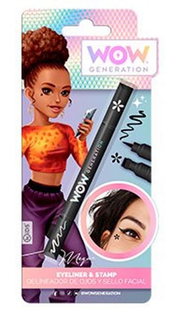 WOW Generation eyeliner och stämpelset svart