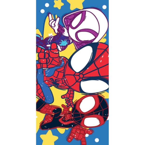 Spindelmannen Spidey badhandduk, strandhandduk 70x140 cm