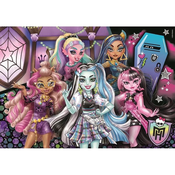 Monster High Cool Clique 104-bitars pussel Clementoni