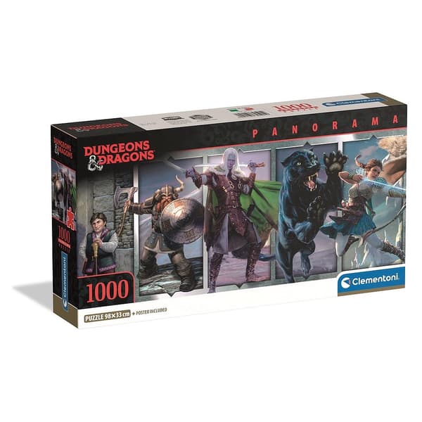 Dungeons &amp; Dragons 1000-bitars panoramapussel Compact Clementoni