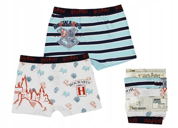 Harry Potter barnboxershorts 2-pack 8/10 år