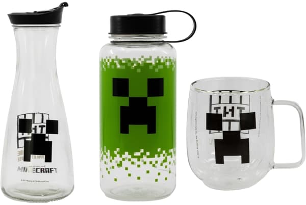 Vattenkaraff/Glas/Flaska Minecraft