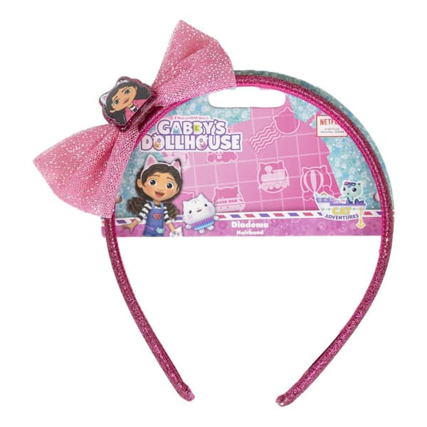 Gabbys Dockskåp Glitter Bow hårband