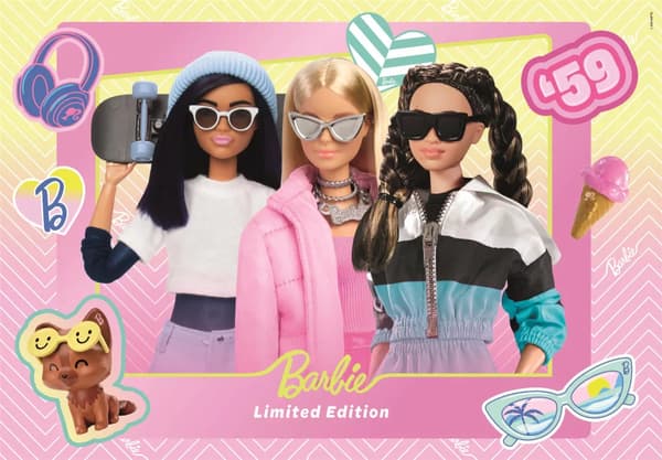 Barbie 104-bitars maxi pussel Clementoni 62x42 cm