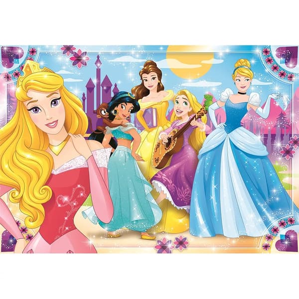 Disney Prinsessor Kingdom 104-bitars maxi pussel Clementoni